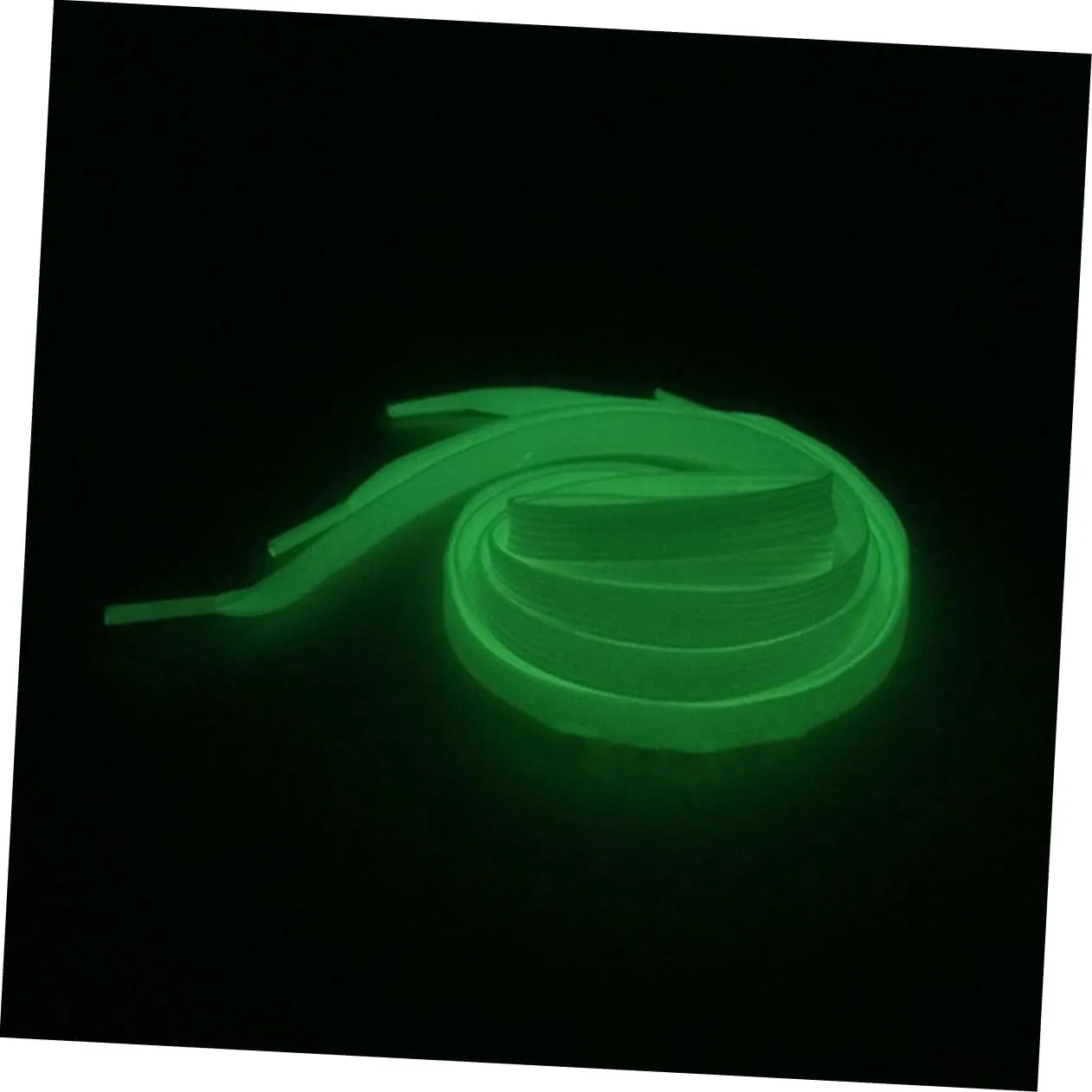 1 Pairs Fluorescent Shoe Laces Glow in The Dark Shoelaces Sports Shoe Laces Luminous Shoelaces