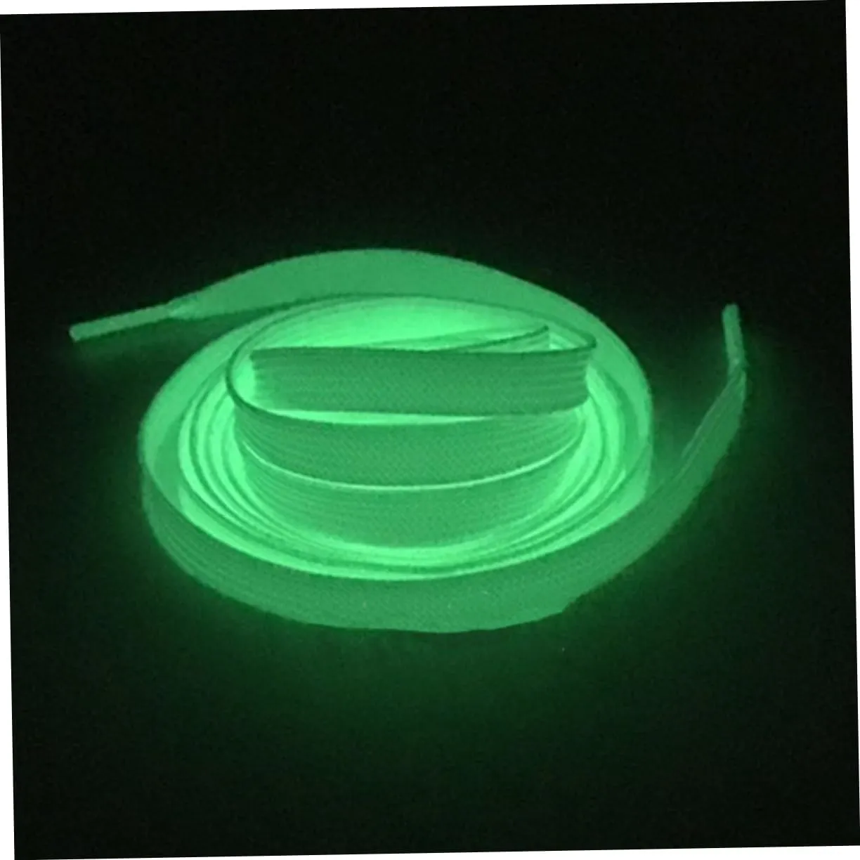 1 Pairs Fluorescent Shoe Laces Glow in The Dark Shoelaces Sports Shoe Laces Luminous Shoelaces