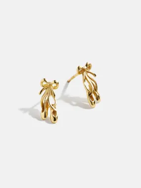 18k Gold Sports Delicate Stud - Ballet