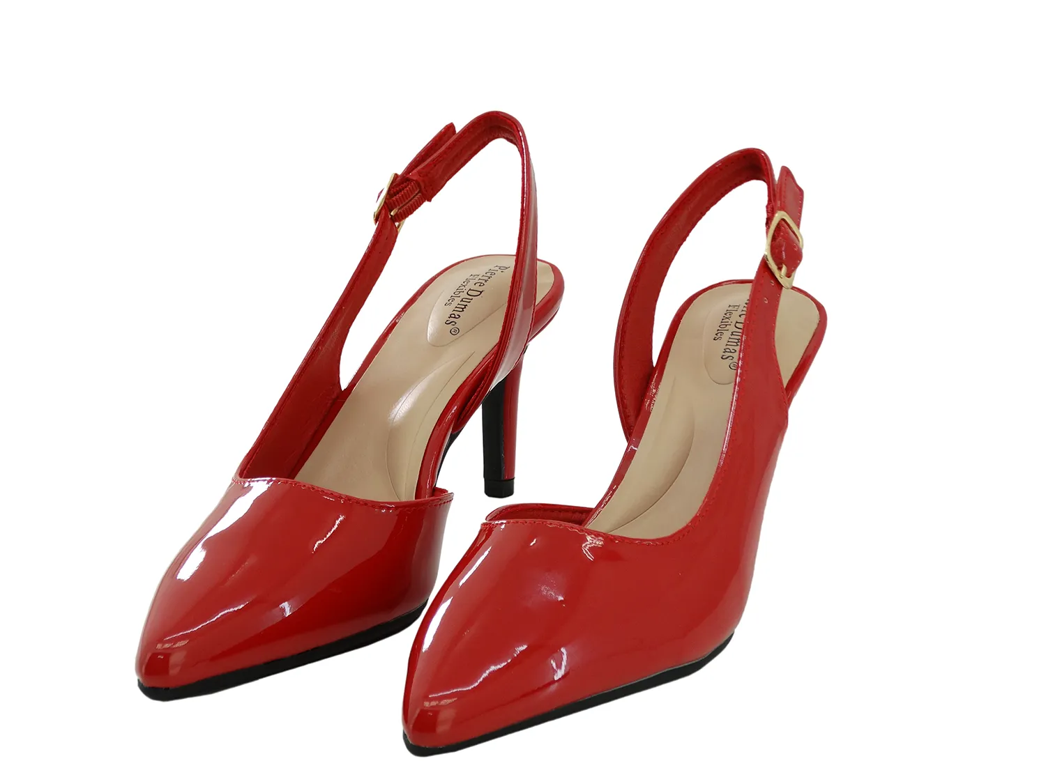 86730333, Pierre Dumas- Roxie-3- Ladies Shoes- Red