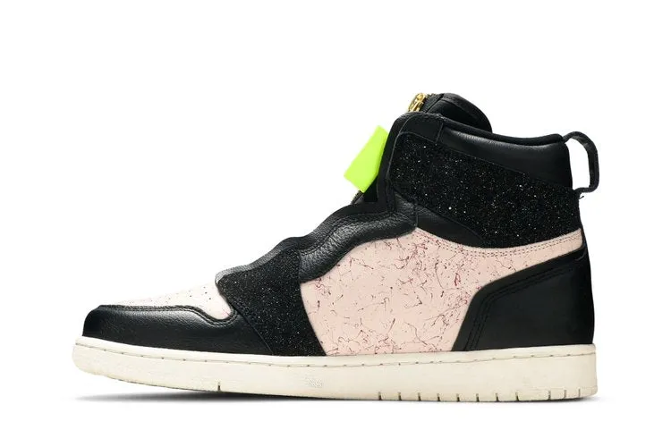 Air Jordan Wmns Air Jordan 1 High Zip 'Silt Red', red