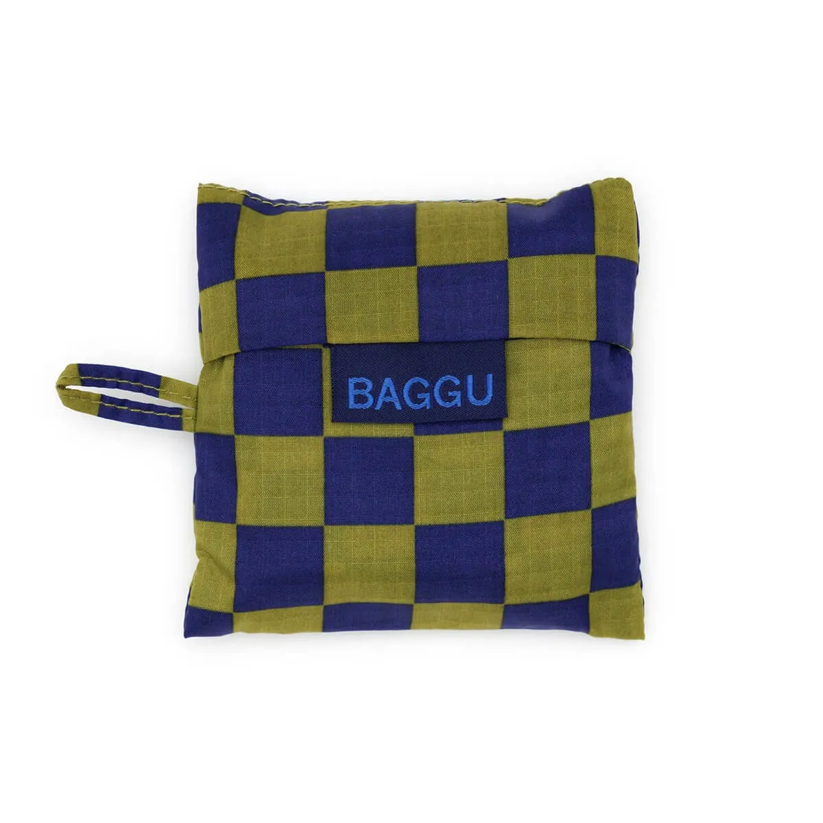 Baby Bag in Pear Navy Check by Baggu