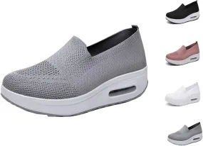 Bridge Cutters Women's Orthopedic Slope Heel Shoes Platform Shoes Orthopedic Road Walking Shoes Skate Shoes Sports Sandals mesh Flat Shoes Sports Outdoor Shoes