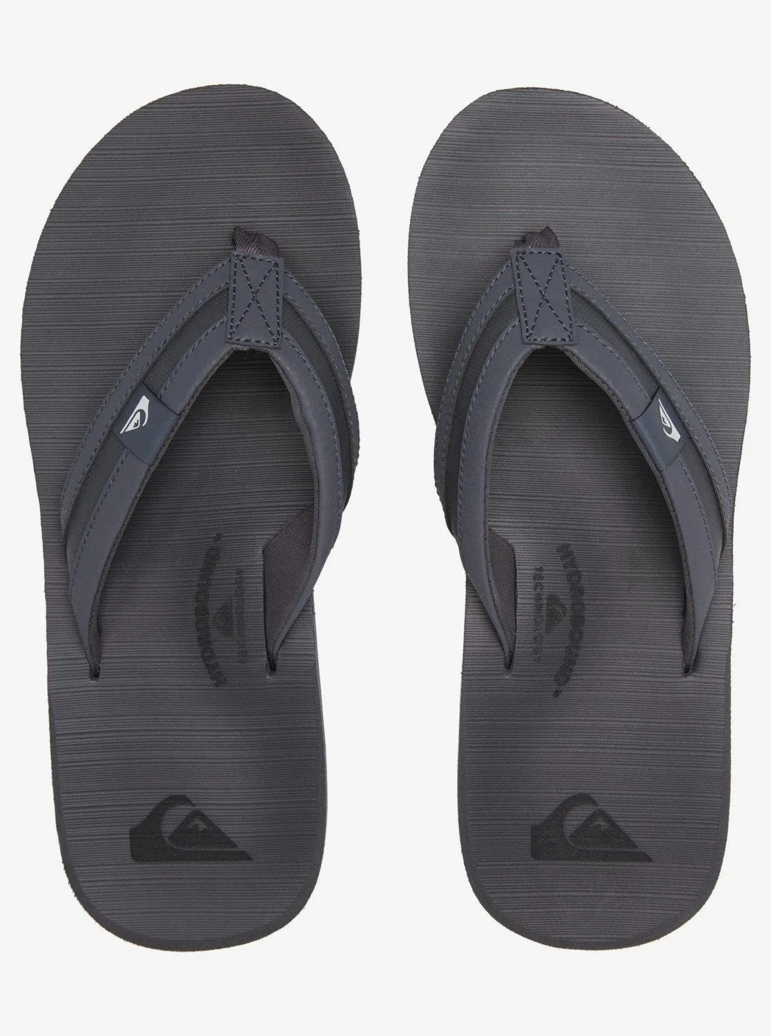 Carving Squish Sandals - Grey/Grey/White