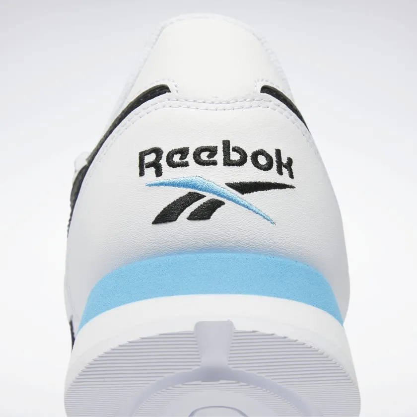 Classic Leather Shoes White/Black/Radiant Aqua