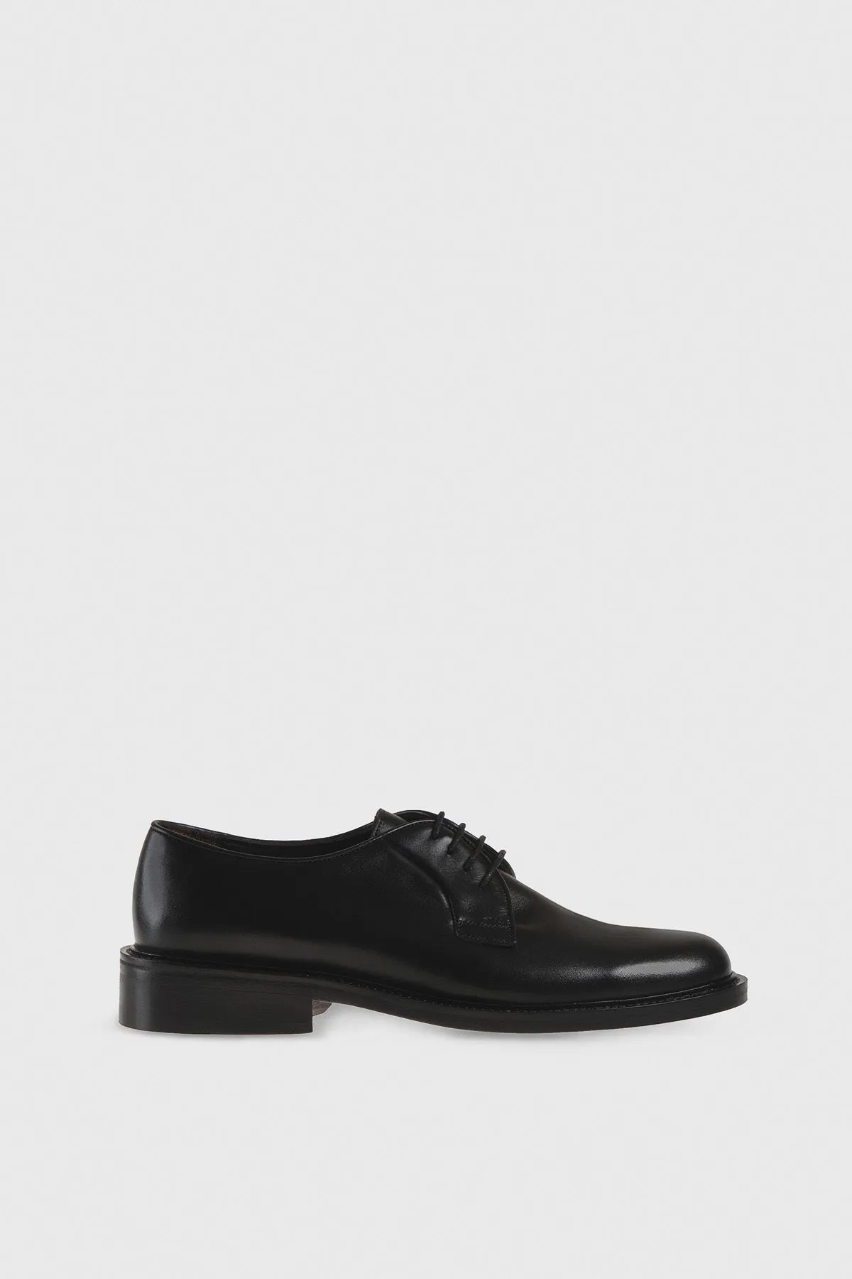 Genuine Leather Antique Black Men's Shoes