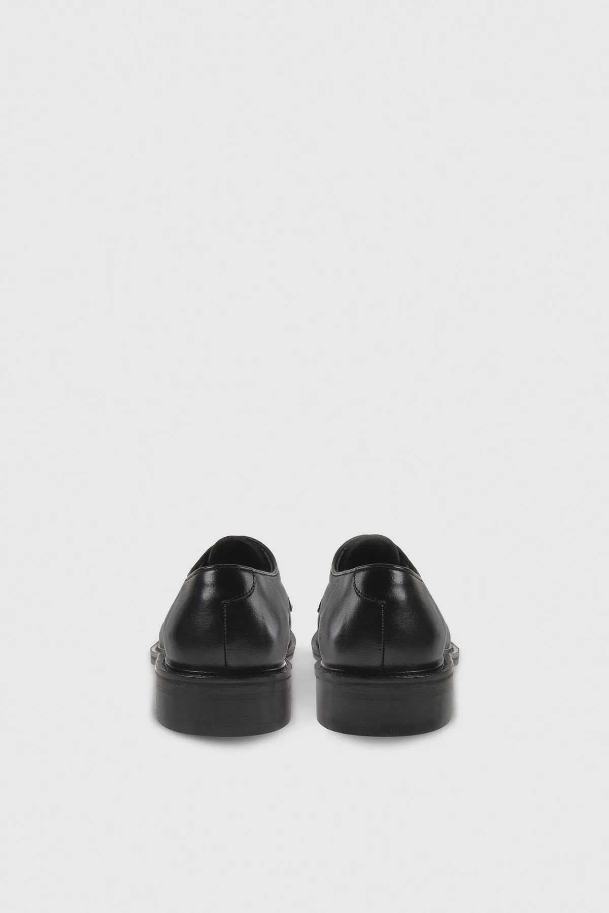 Genuine Leather Antique Black Men's Shoes