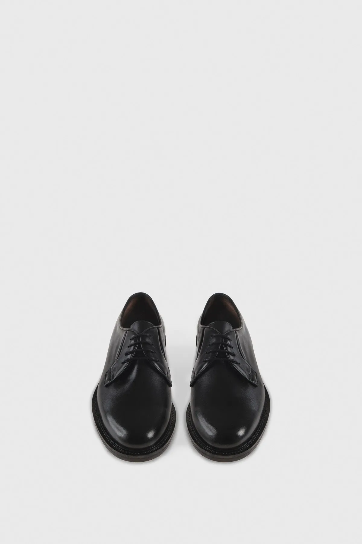 Genuine Leather Antique Black Men's Shoes