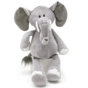 Gray Elephant Jungle Plush Animal - 6 Pack