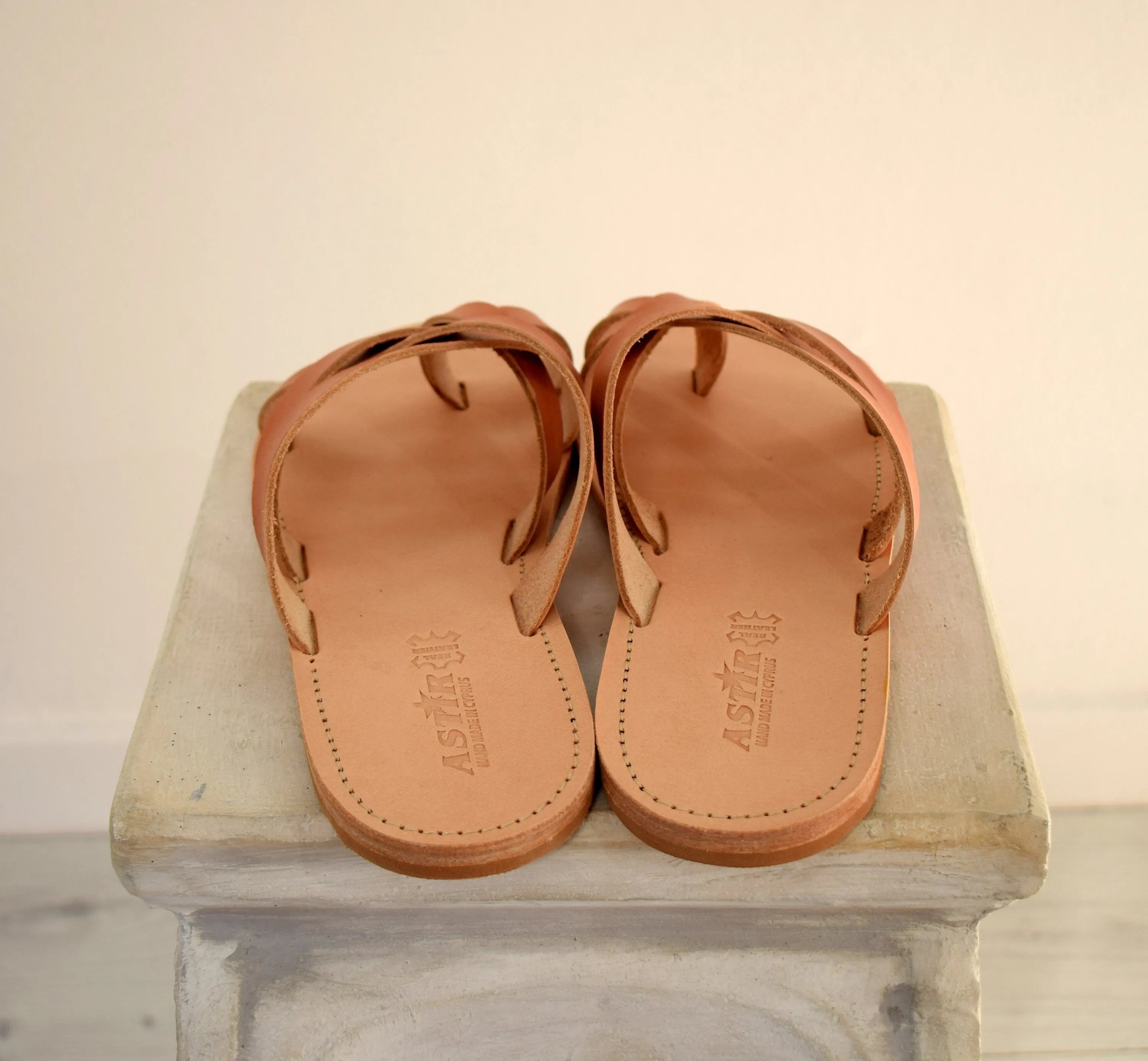 Greek Men's Leather Sandals.