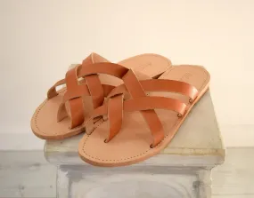 Greek Men's Leather Sandals.