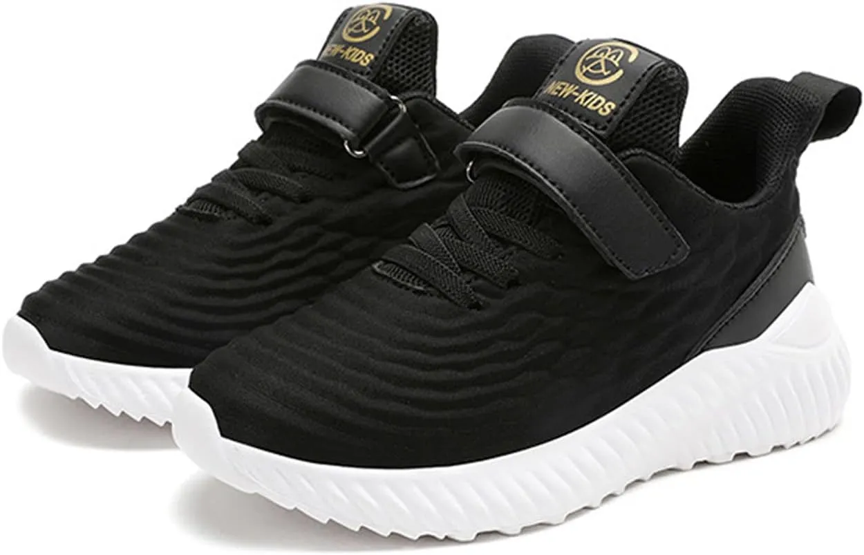 Kids Shoes Boys Girls Fashion Sneakers Breathable Lightweight Anti-Slip Athletic Footwear