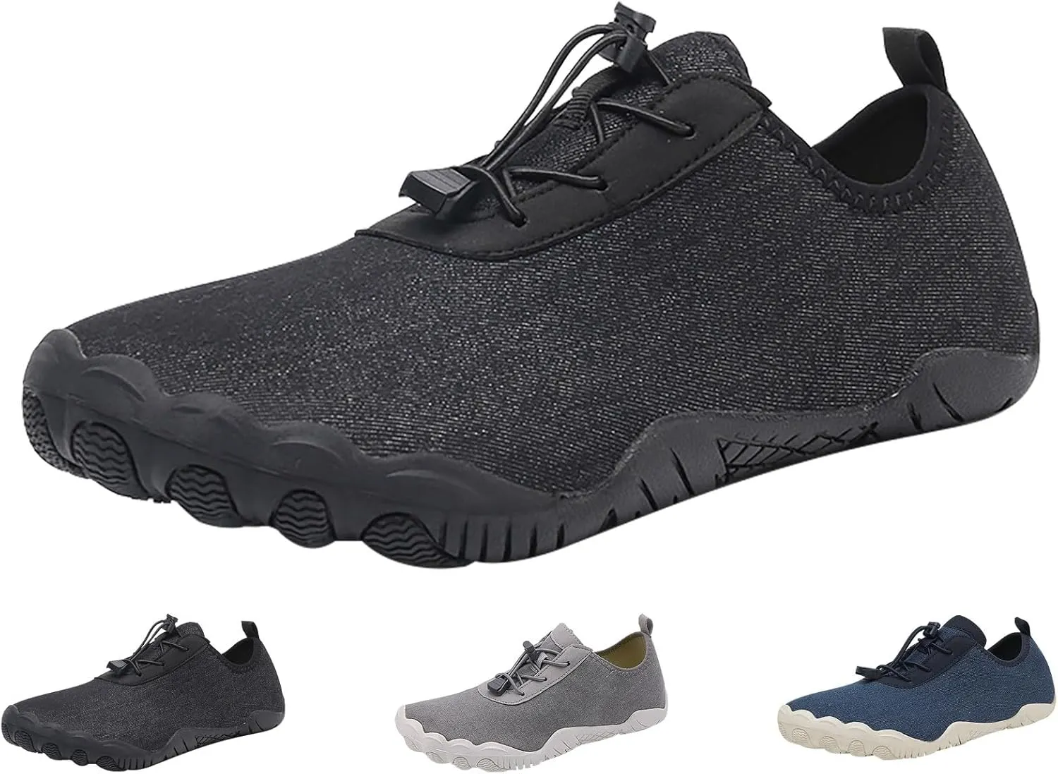 Mens Water Shoes Wide Toe Box Barefoot Aqua Socks Quick Dry Womens Water Hiking Shoes