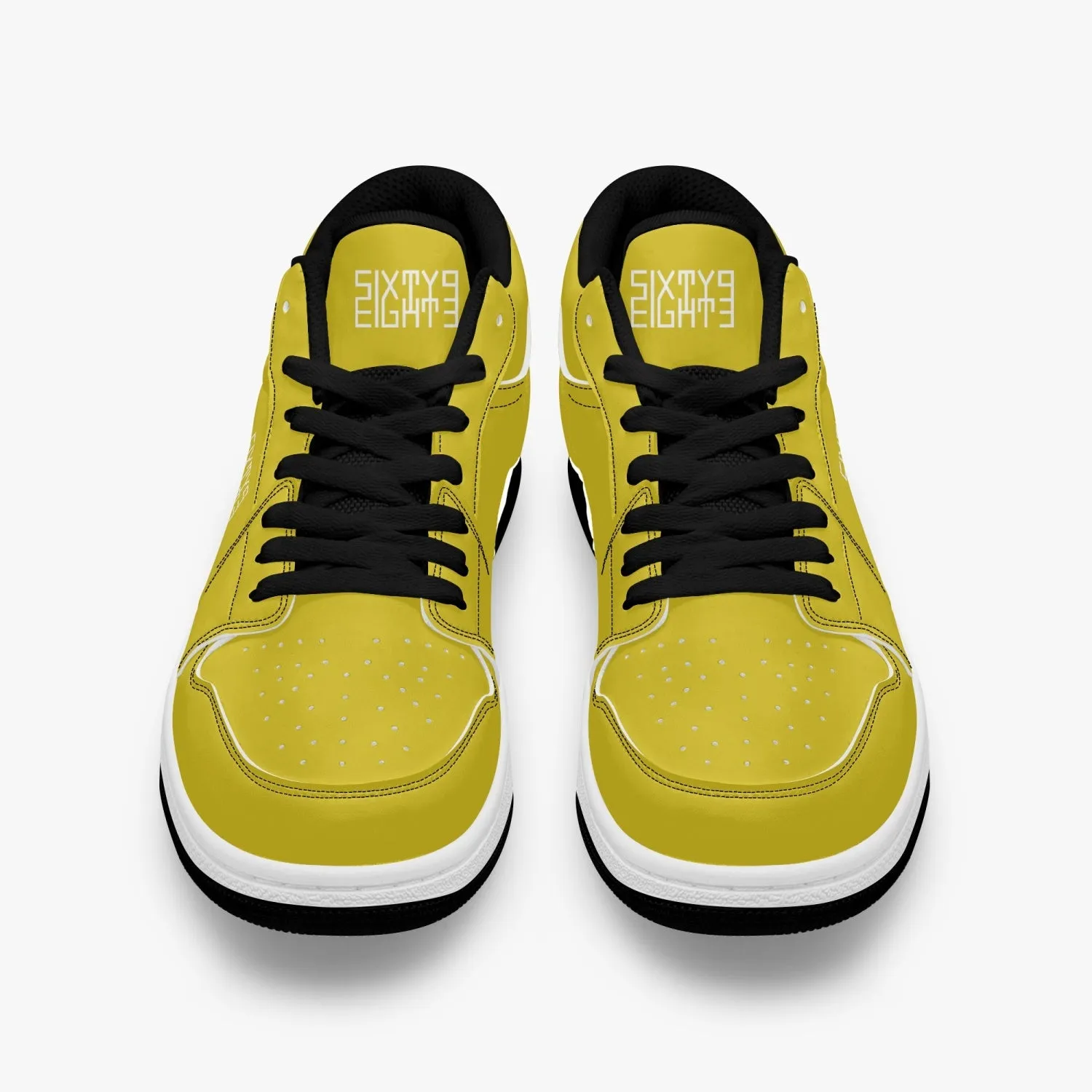 Sixty Eight 93 Logo White Gold SENTLT 1 Shoes