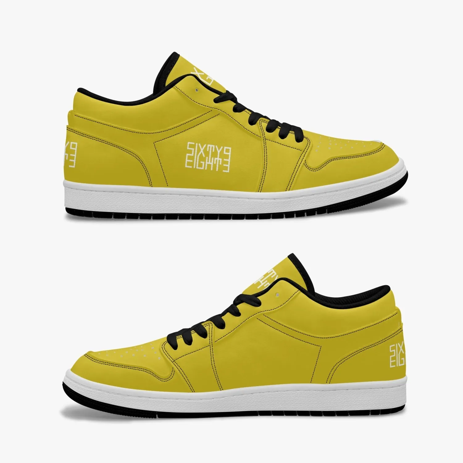 Sixty Eight 93 Logo White Gold SENTLT 1 Shoes