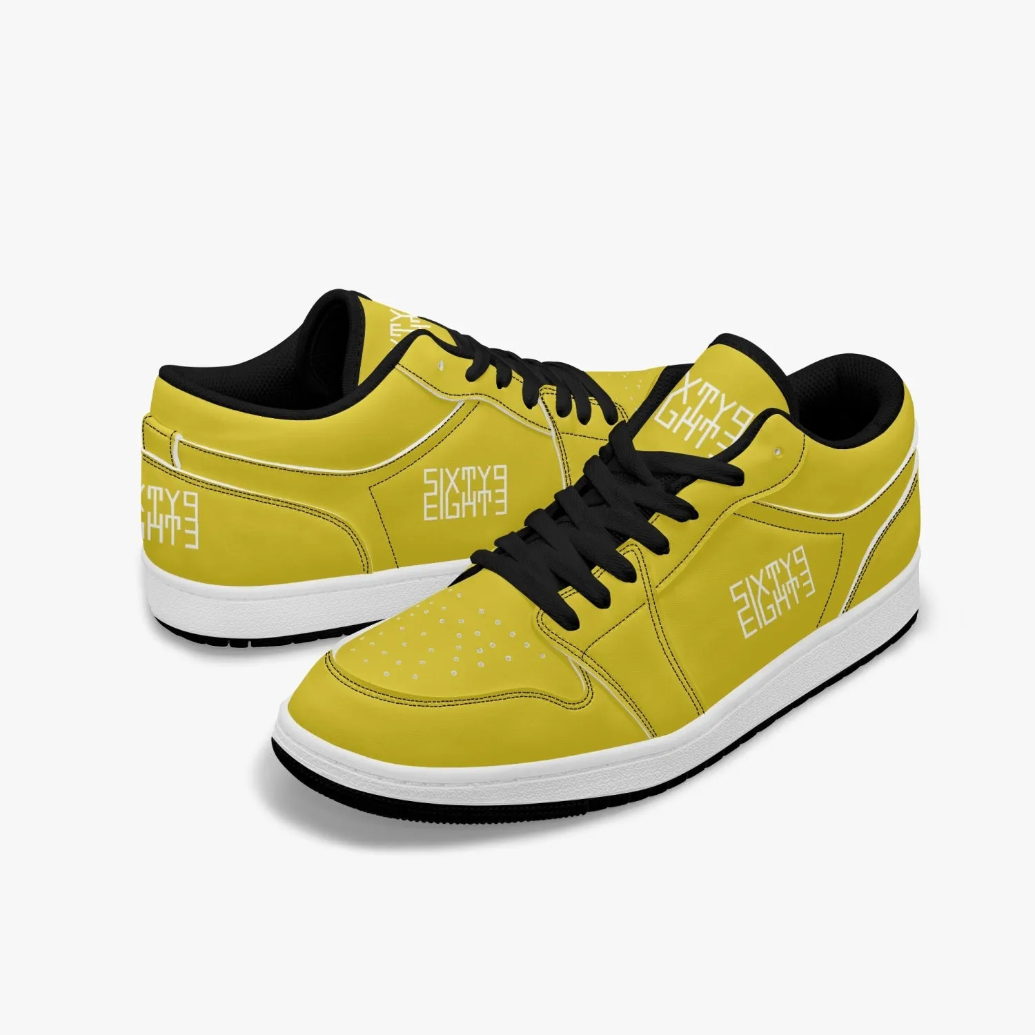 Sixty Eight 93 Logo White Gold SENTLT 1 Shoes