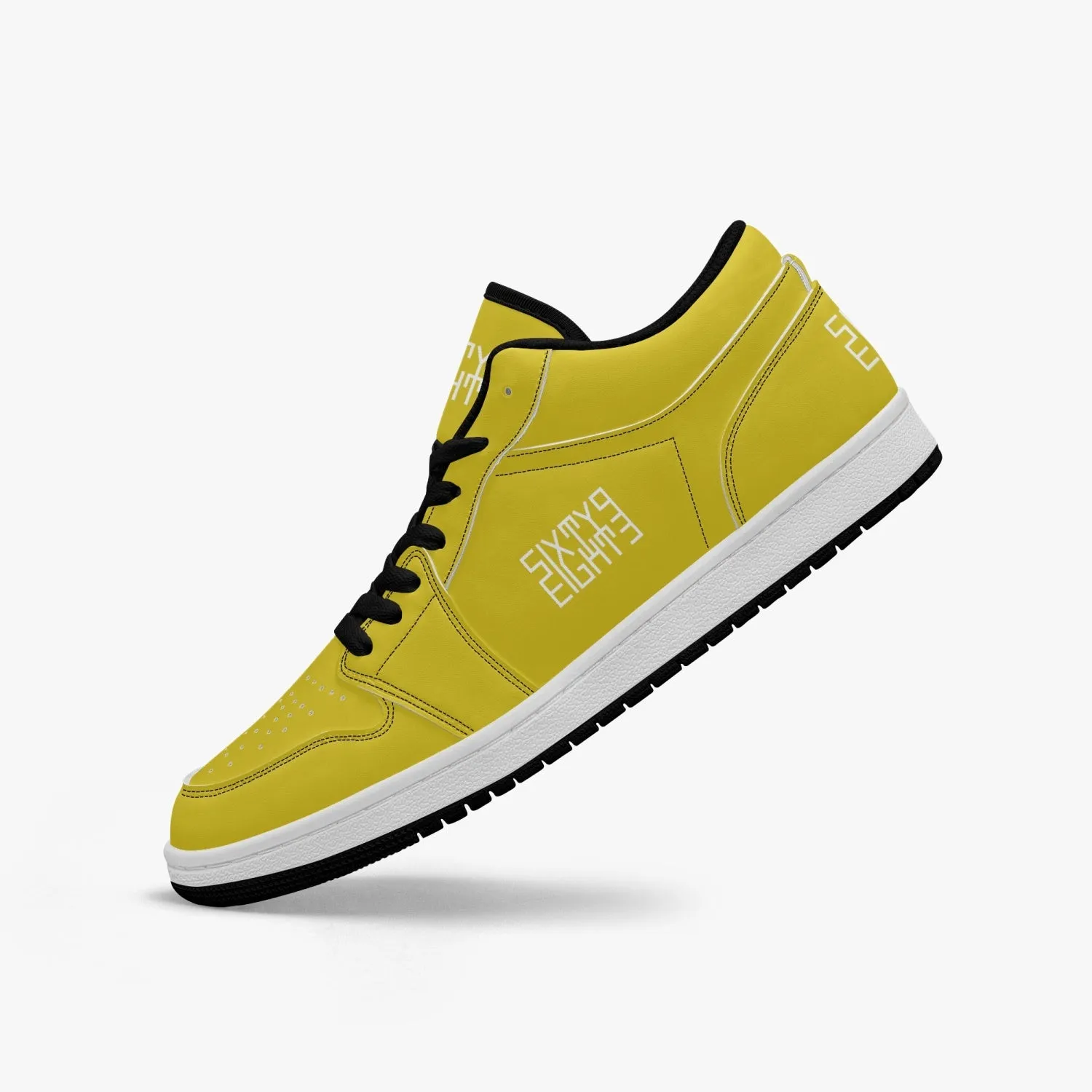 Sixty Eight 93 Logo White Gold SENTLT 1 Shoes