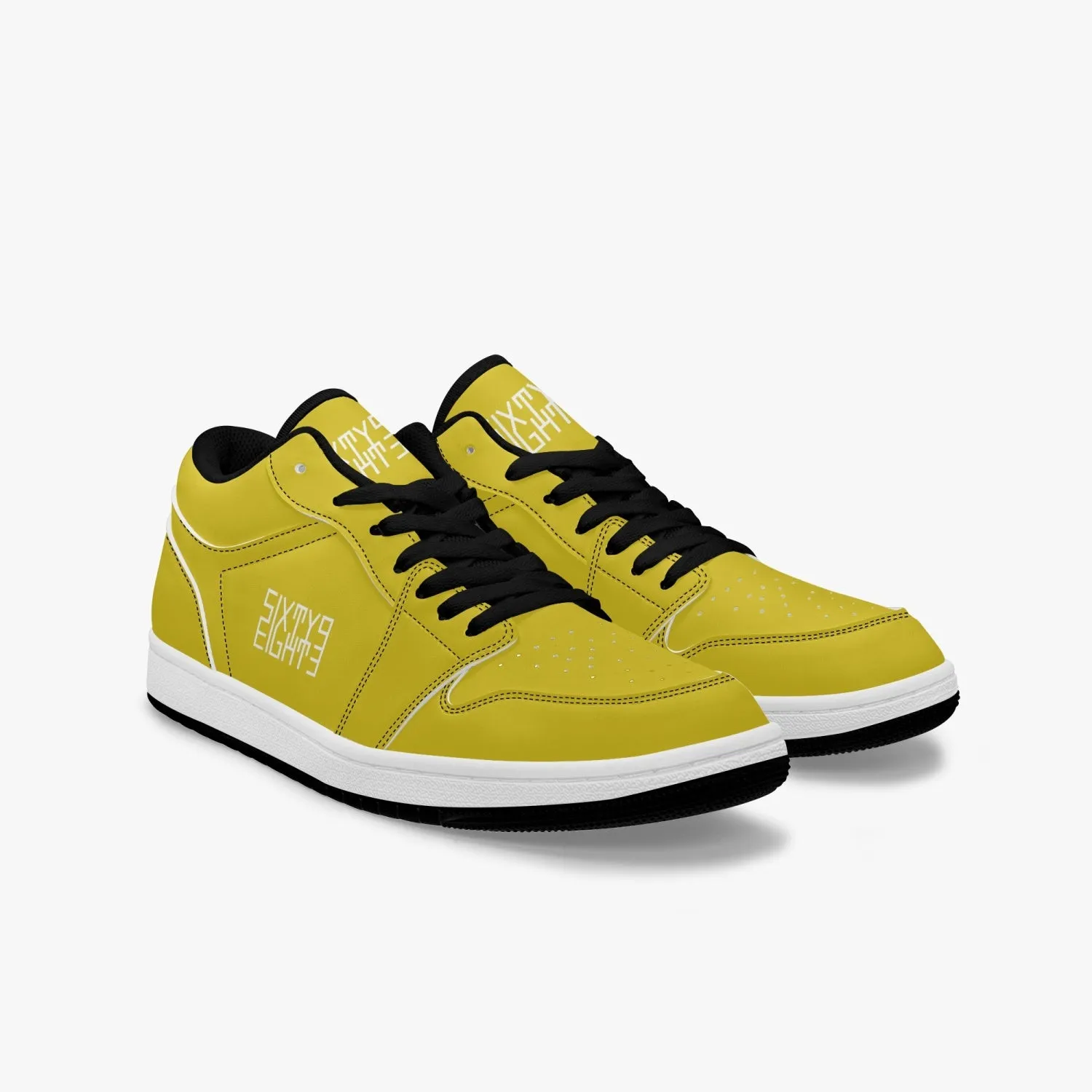 Sixty Eight 93 Logo White Gold SENTLT 1 Shoes