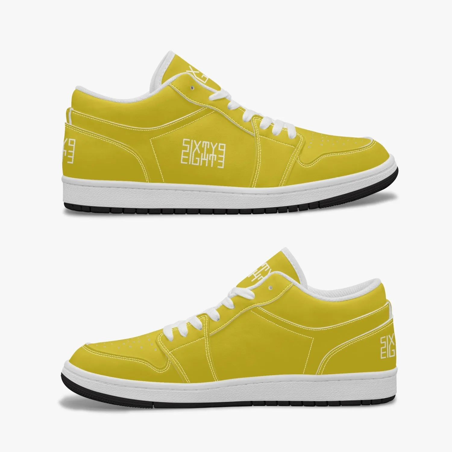 Sixty Eight 93 Logo White Gold SENTLT 1 Shoes