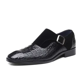 Snake Embossed Dress Shoes