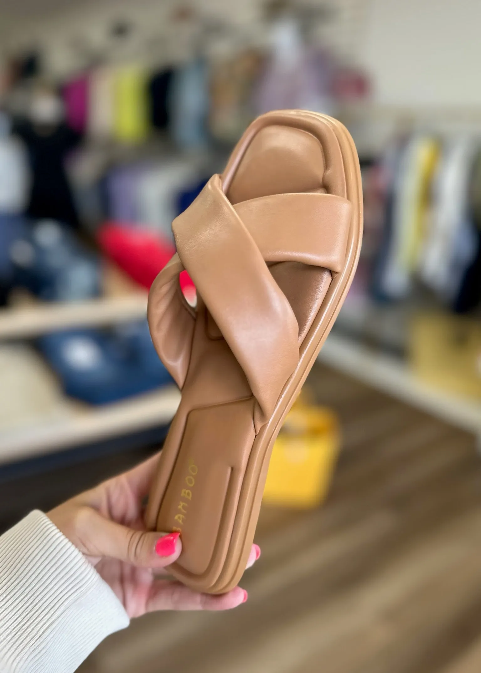 The Sahara Tan Strap Sandal