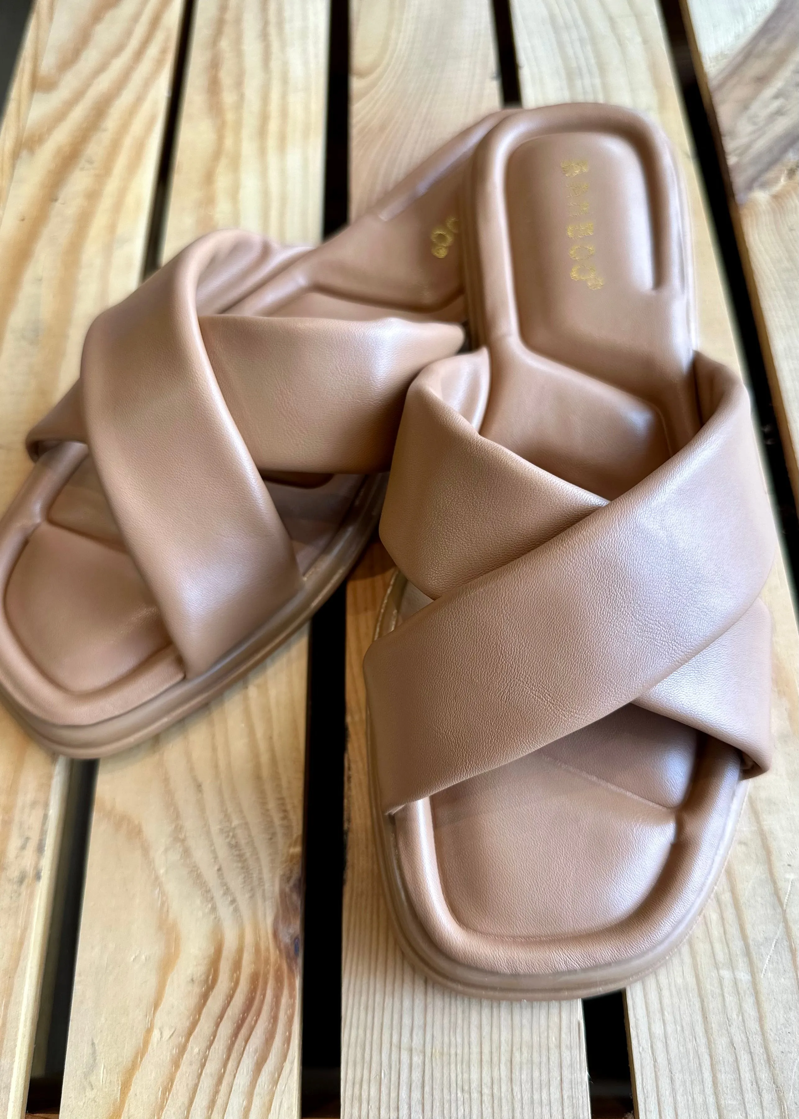 The Sahara Tan Strap Sandal
