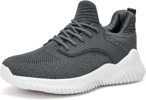 Walking Shoes for Men Sneakers - Memory Foam Tennis Running Shoes for Athletic Workout Gym Jogging Sports Lightweight Breathable Casual Sneakers