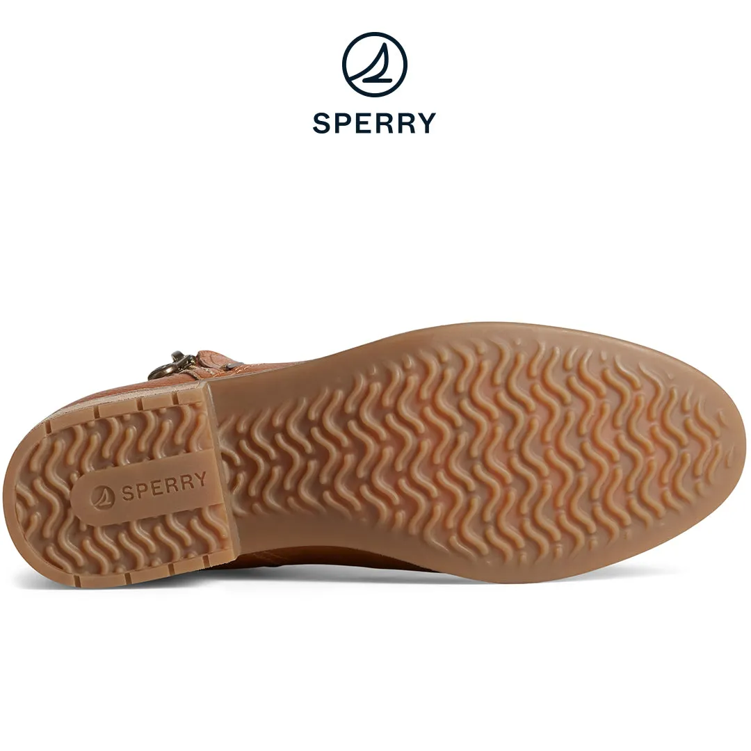 Stylish Tan Leather Womens Seaport Storm 2.0 Boots (STS88973)
