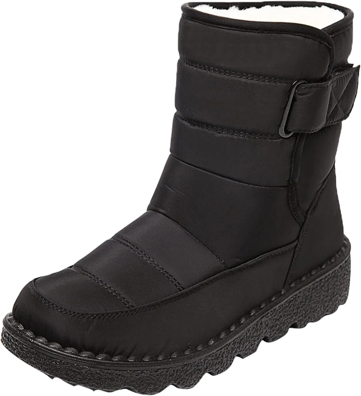 Womens Winter Boots Snow Boots for Women Waterproof Thick Bottom Waterproof Mid Calf Boots for Women Comfy Warm